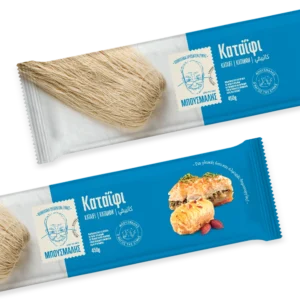 καταΐφι σε flowpack συσκευασία γι αλιανική πώληση